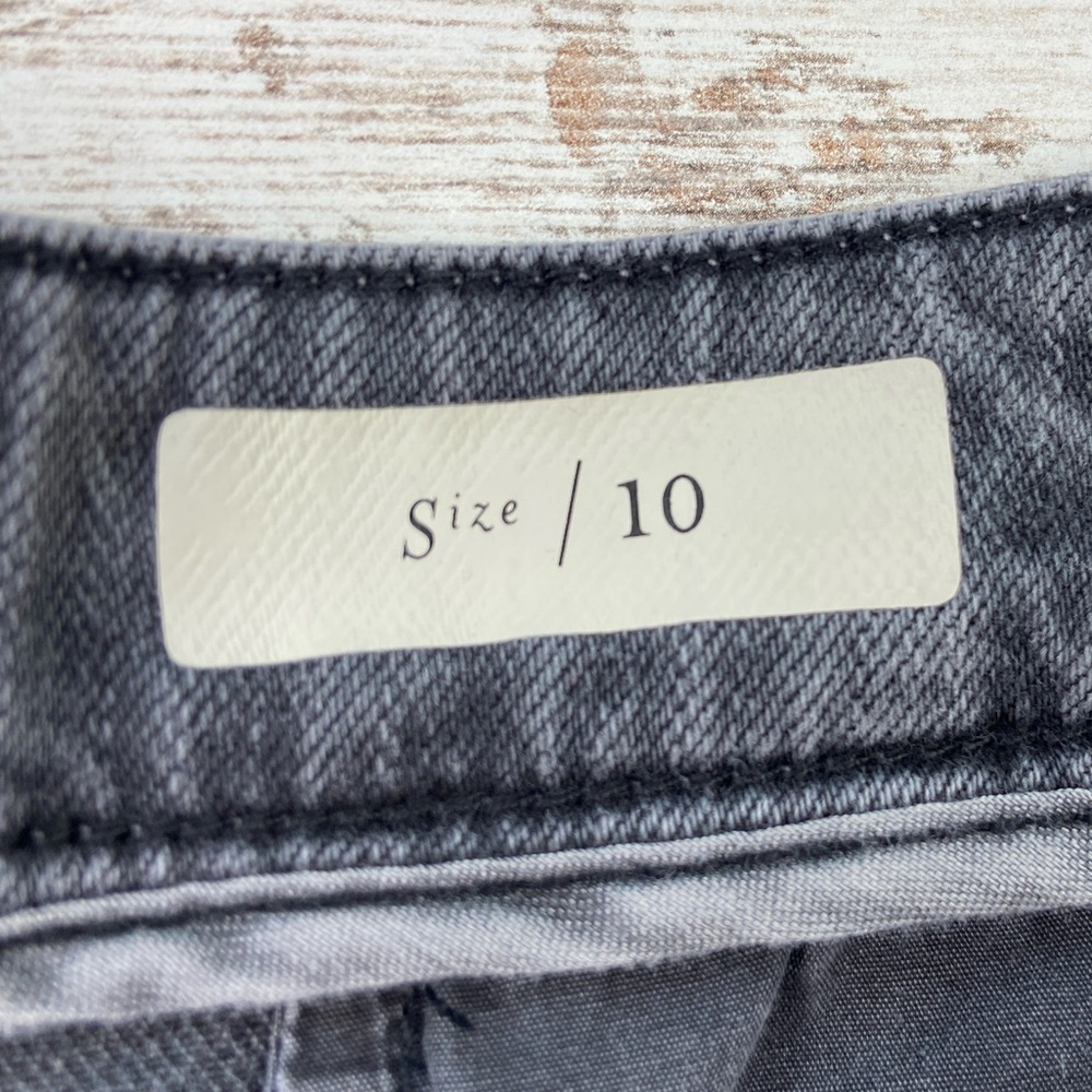 Anthropologie Pilcro Ultra High-Rise Pleated Straight Jeans sz 10 EUC - Picture 8 of 10